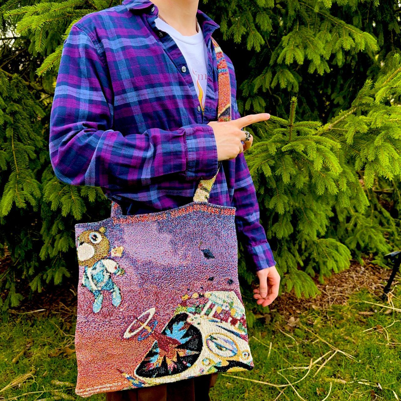 GRADUATION TAPESTRY SHOULDER TOTE BAG