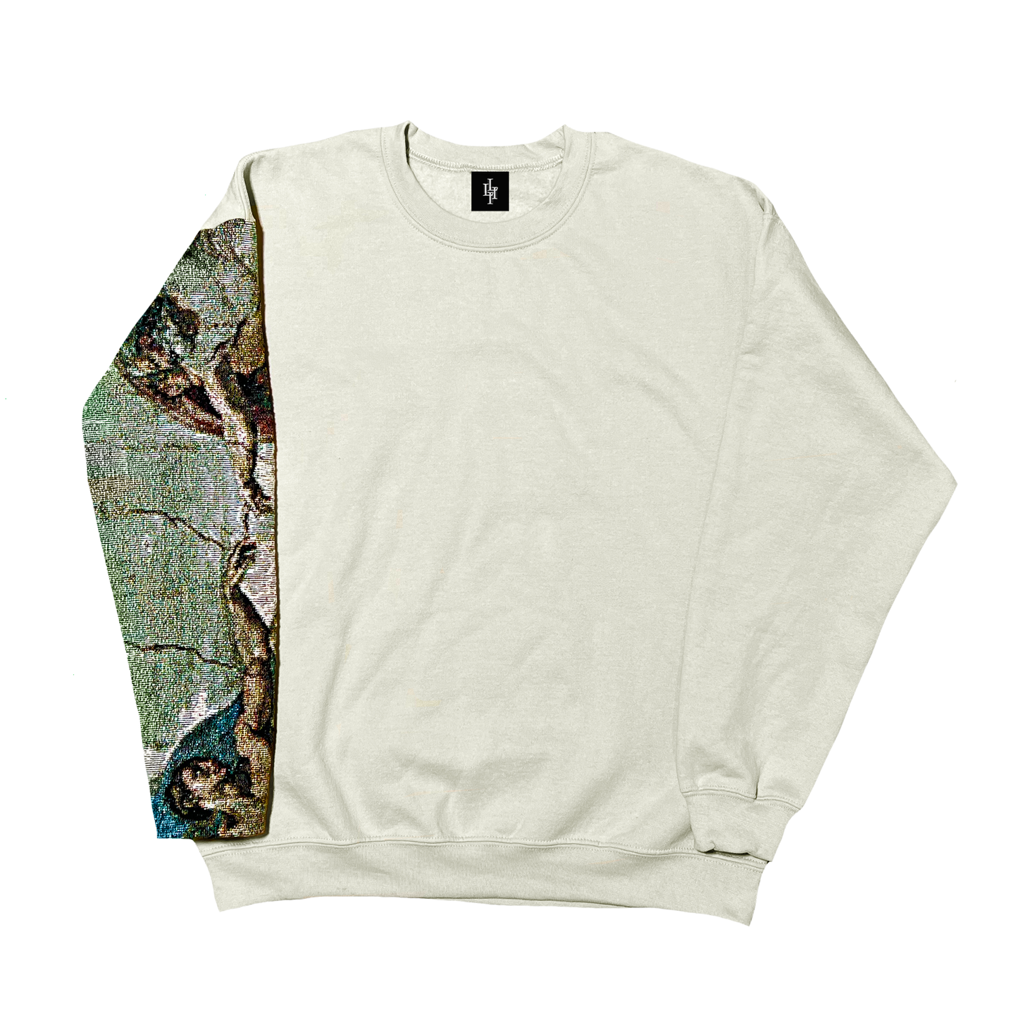 CREATION OF ADAM TAPESTRY SLEEVE SWEATSHIRT/HOODIE