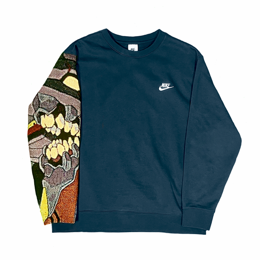 1 OF 1 NIKE EVANGELION TAPESTRY SLEEVE SWEATSHIRT