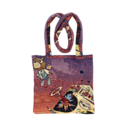 GRADUATION TAPESTRY SHOULDER TOTE BAG