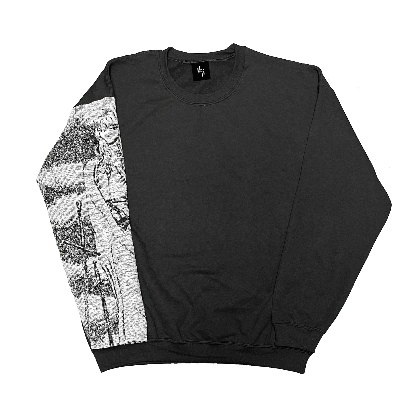 GRIFFITH TAPESTRY SLEEVE SWEATSHIRT/HOODIE
