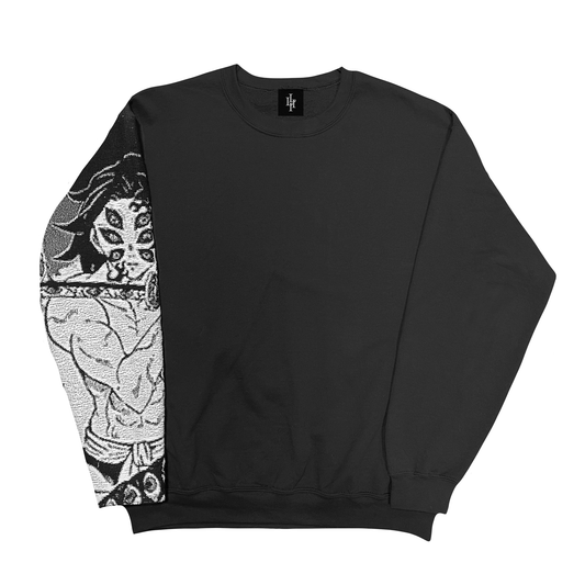 KOKUSHIBO TAPESTRY SLEEVE SWEATSHIRT/HOODIE