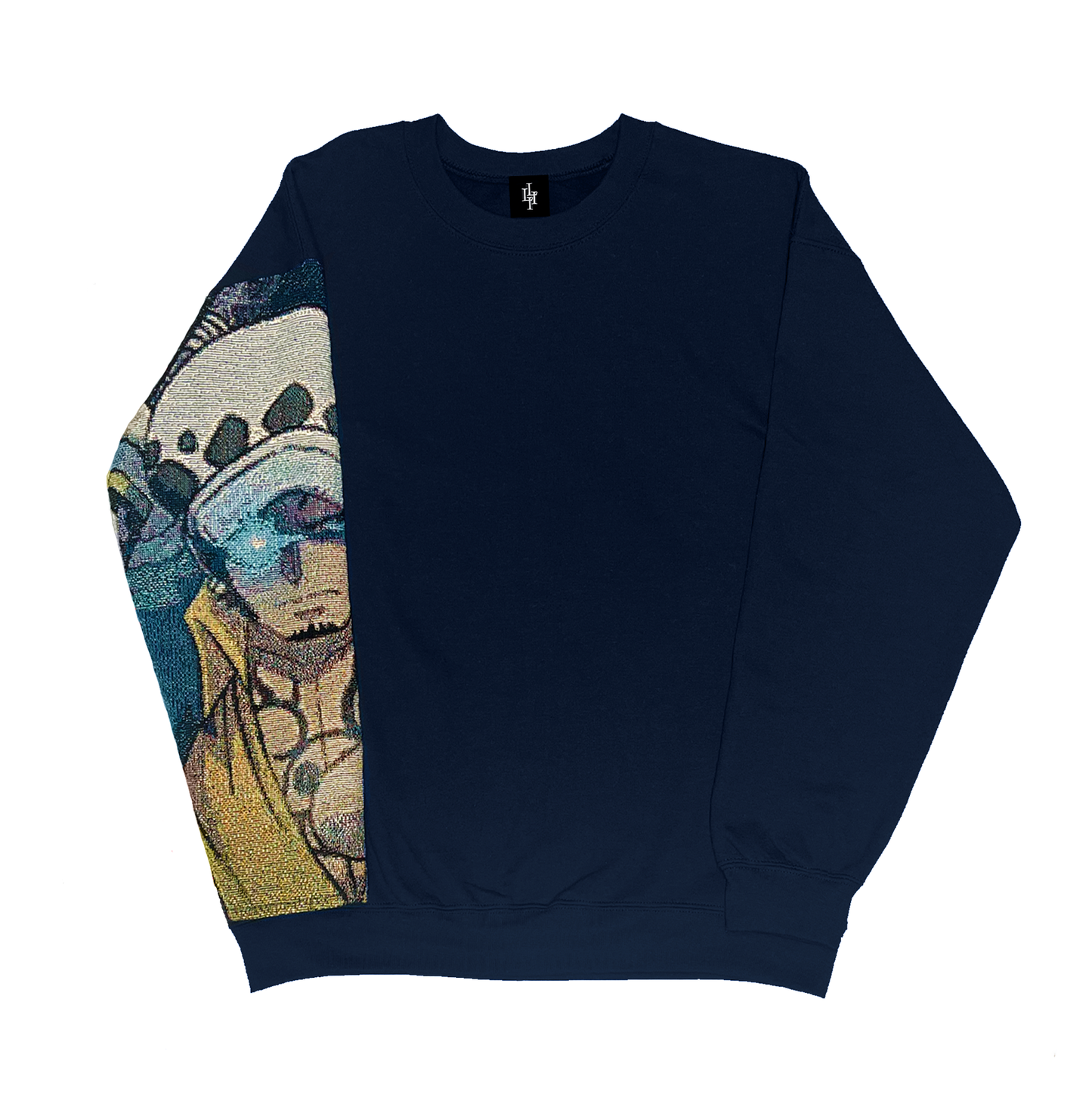 LAW TAPESTRY SLEEVE SWEATSHIRT/HOODIE