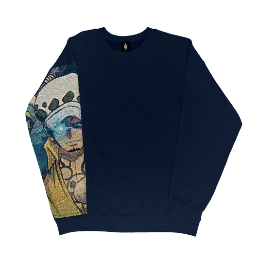 LAW TAPESTRY SLEEVE SWEATSHIRT/HOODIE