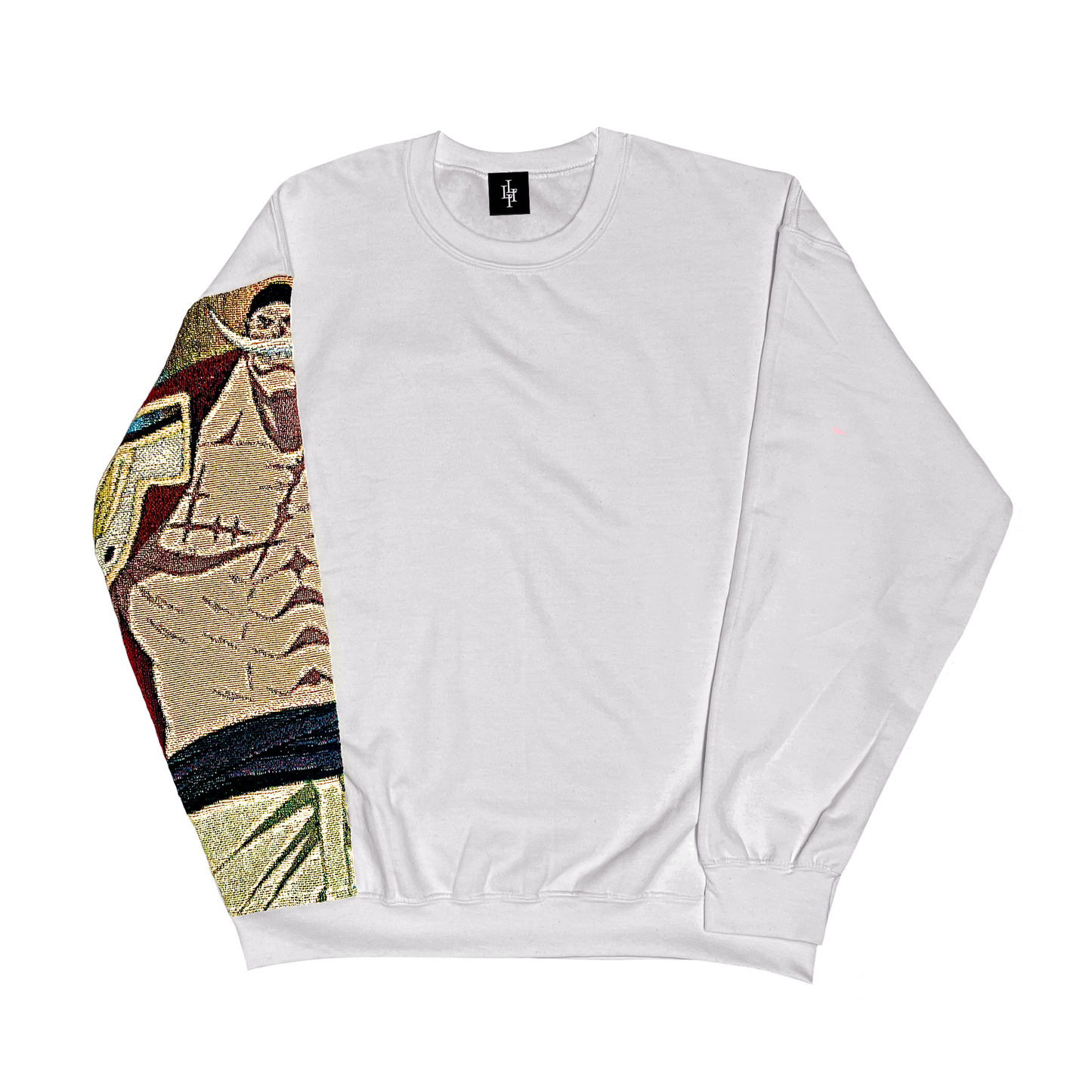 WHITEBEARD TAPESTRY SLEEVE SWEATSHIRT/HOODIE